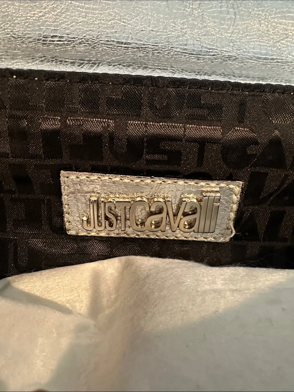 Just Cavalli sleek metallic